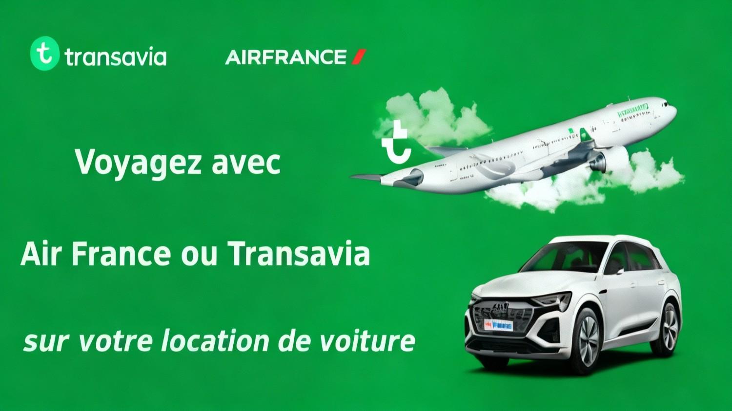 Economisez grâce à votre vol Transavia 