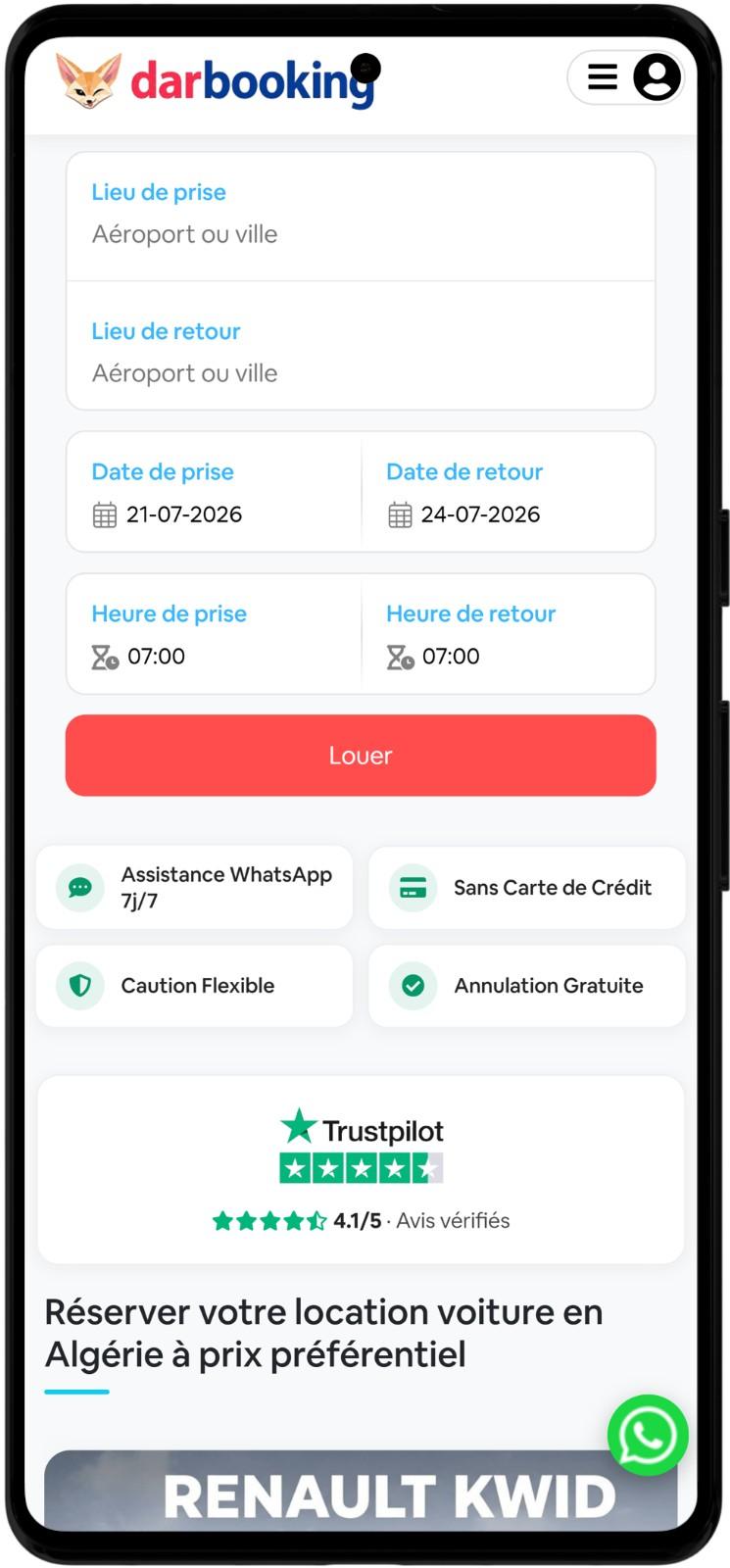 image darbooking mobile a propos 